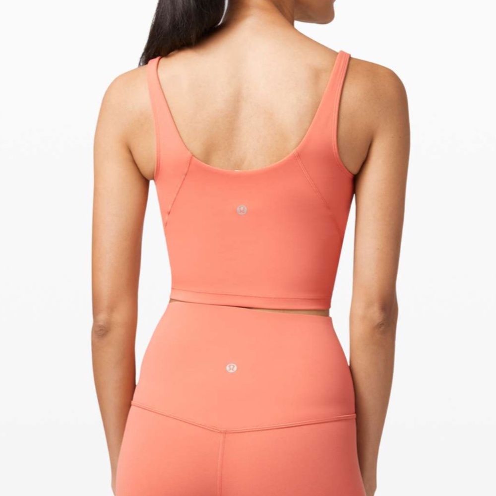 Nwt Lululemon Align Tank Rustic Coral Size 4 - image 3